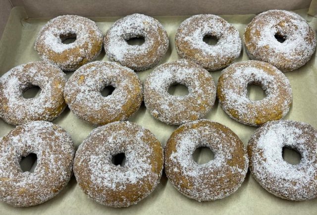 Pumpkin Donuts 3x4